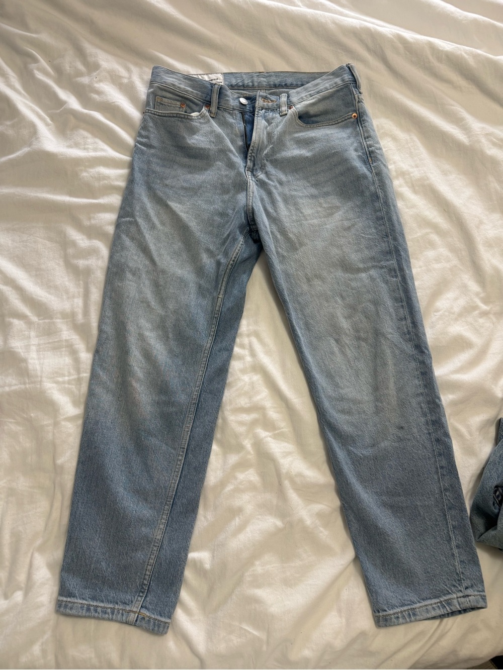 H&M Light Blue Straight Jeans